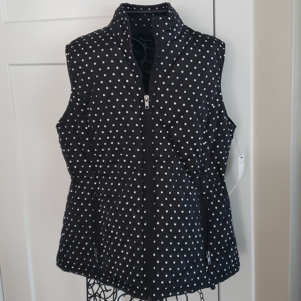 NWT Women's Relayivity Quilted zip vest